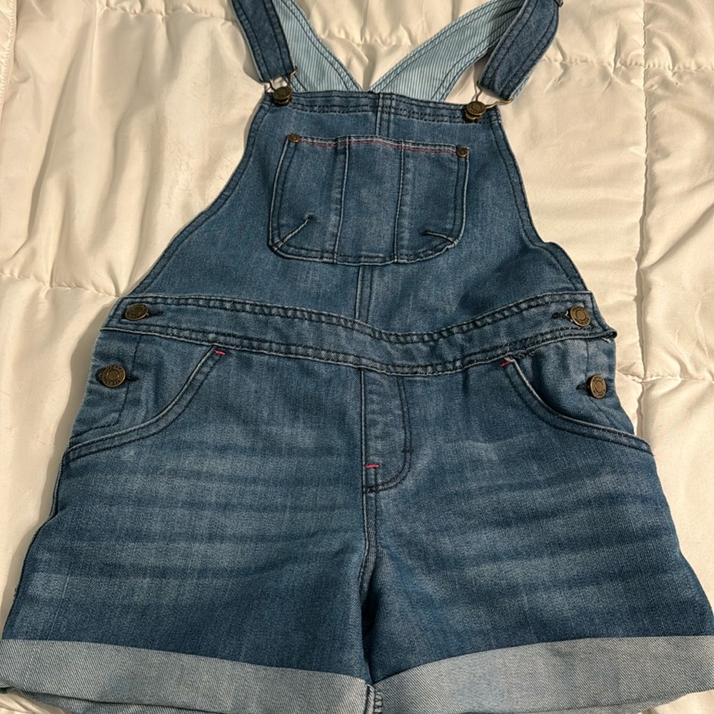 Girls Tommy Hilfiger overall shorts size 8/10